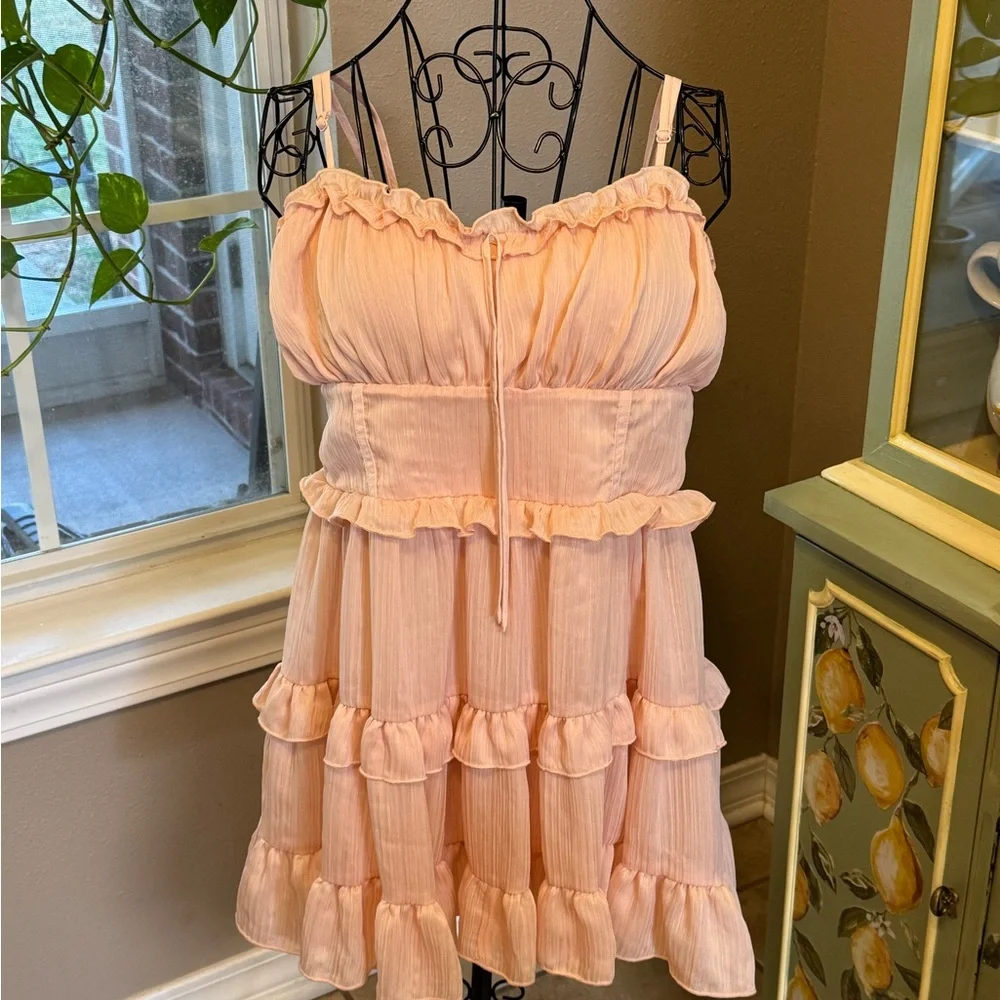 Wild Fable Ruffle Mini Dress - Picture 3 of 10
